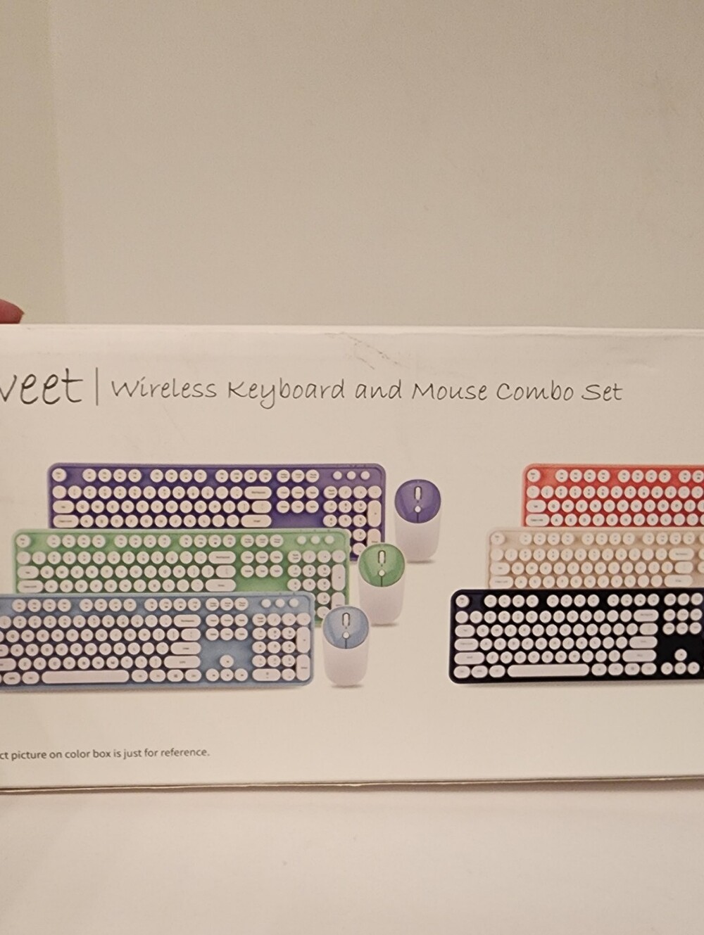 Mofii Sweet Wireless Keyboard and Mouse Combo, Round Key, for PC/Laptop/Mac - Picture 10 of 11